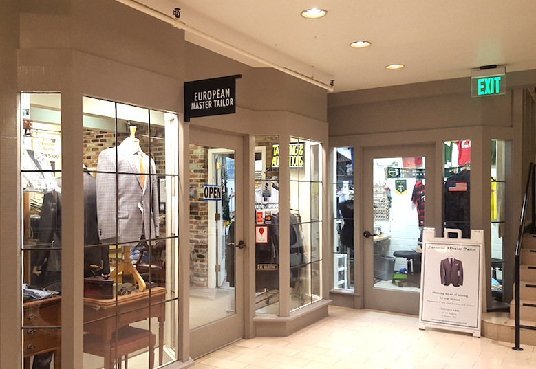 European Master Tailor storefront